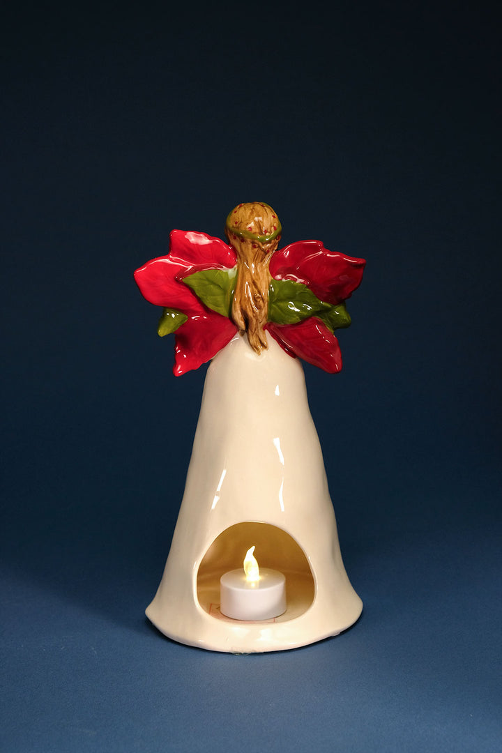 Winter Angel Tealight Holder