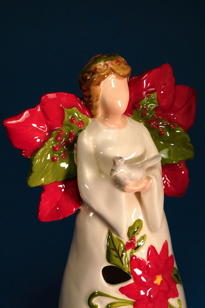 Winter Angel Tealight Holder