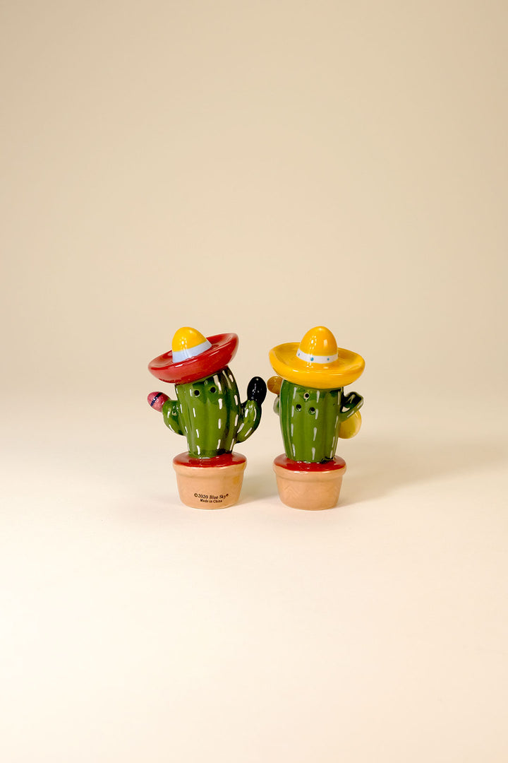 Fiesta Time Cactus Salt & Pepper Set