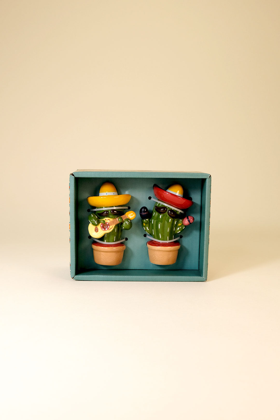 Fiesta Time Cactus Salt & Pepper Set