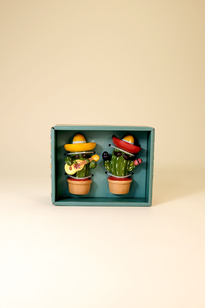 Fiesta Time Cactus Salt & Pepper Set