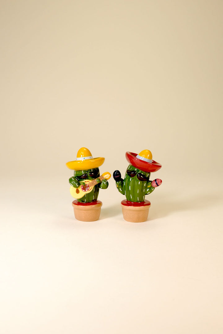 Fiesta Time Cactus Salt & Pepper Set