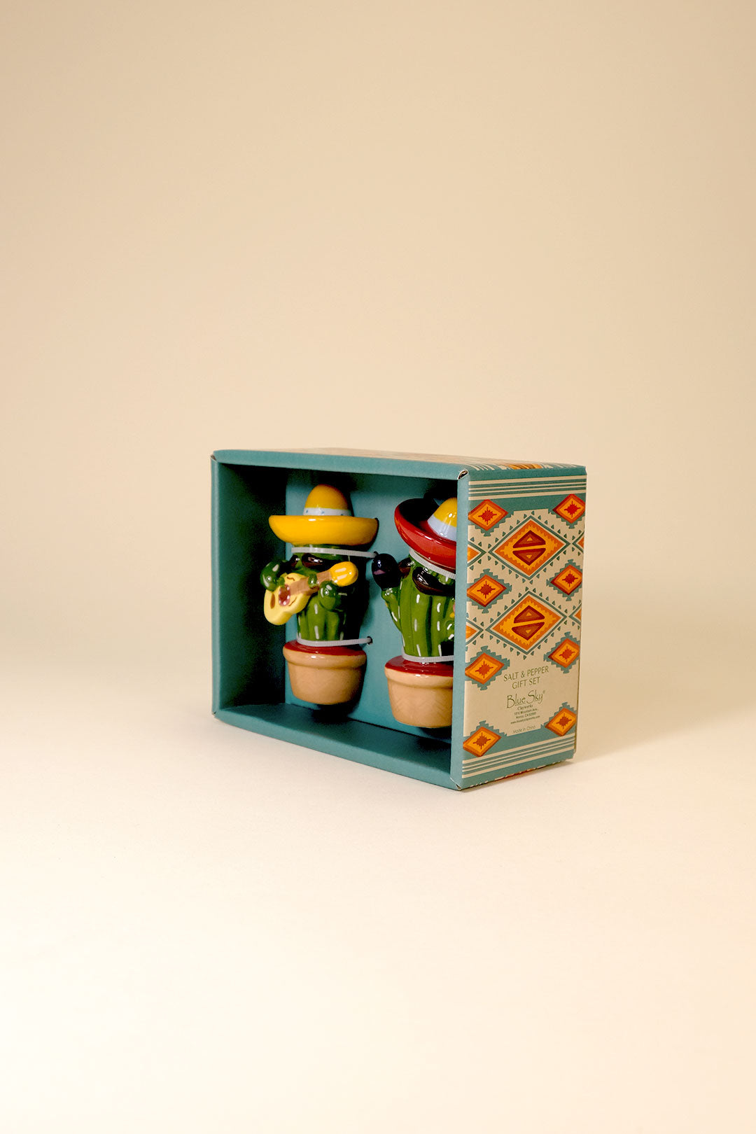 Fiesta Time Cactus Salt & Pepper Set