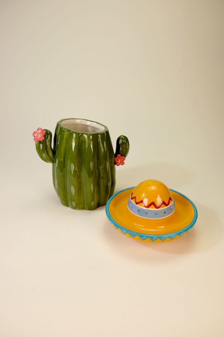 Cactus Cookie Jar