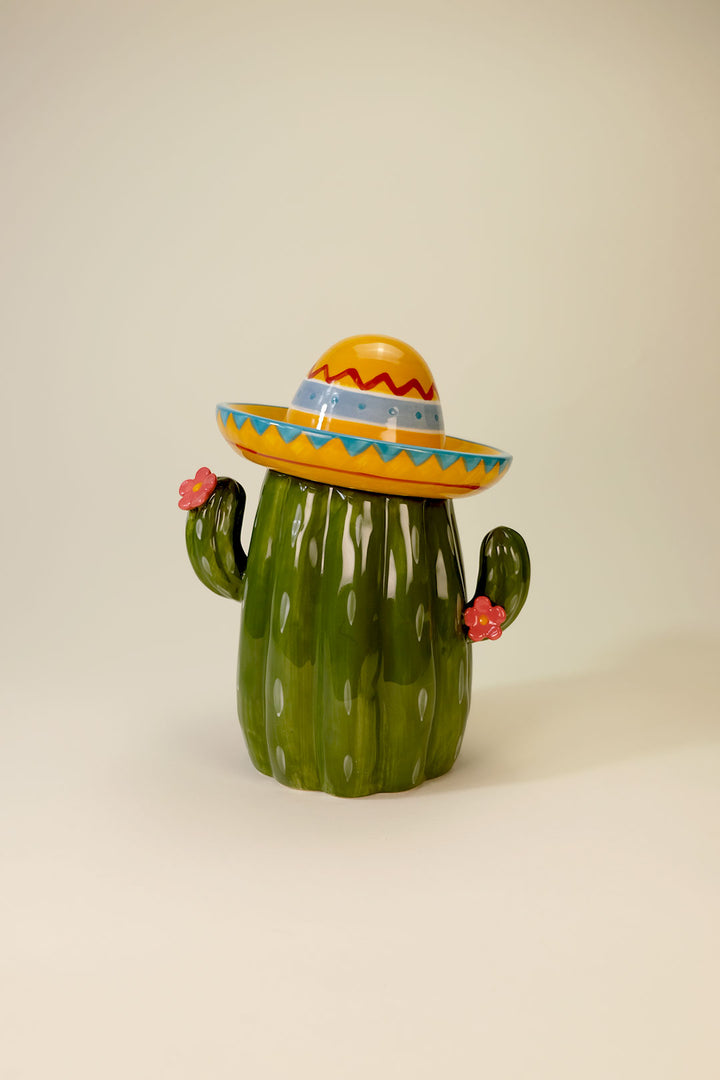 Cactus Cookie Jar