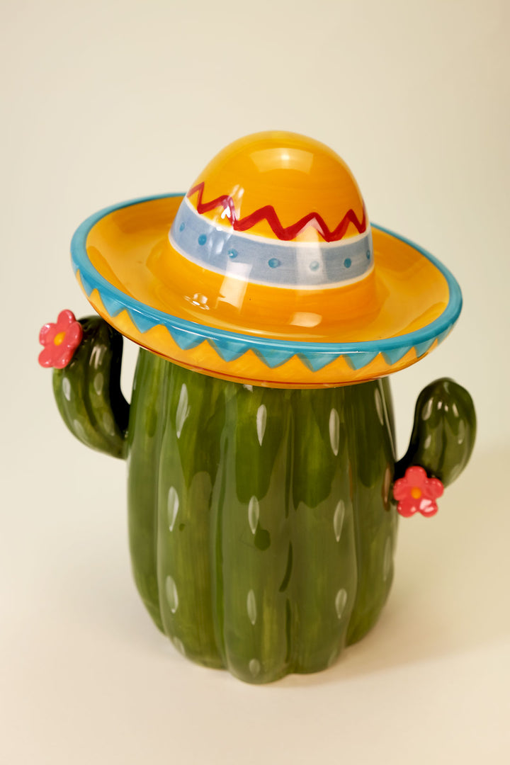 Cactus Cookie Jar