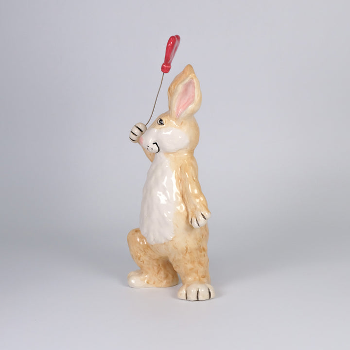 Clayworks Love Bunny Figurine