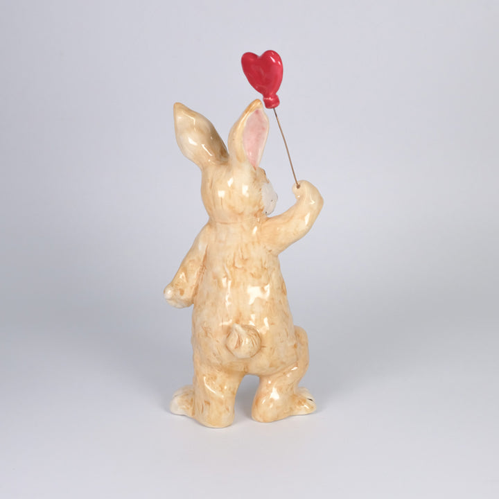 Clayworks Love Bunny Figurine