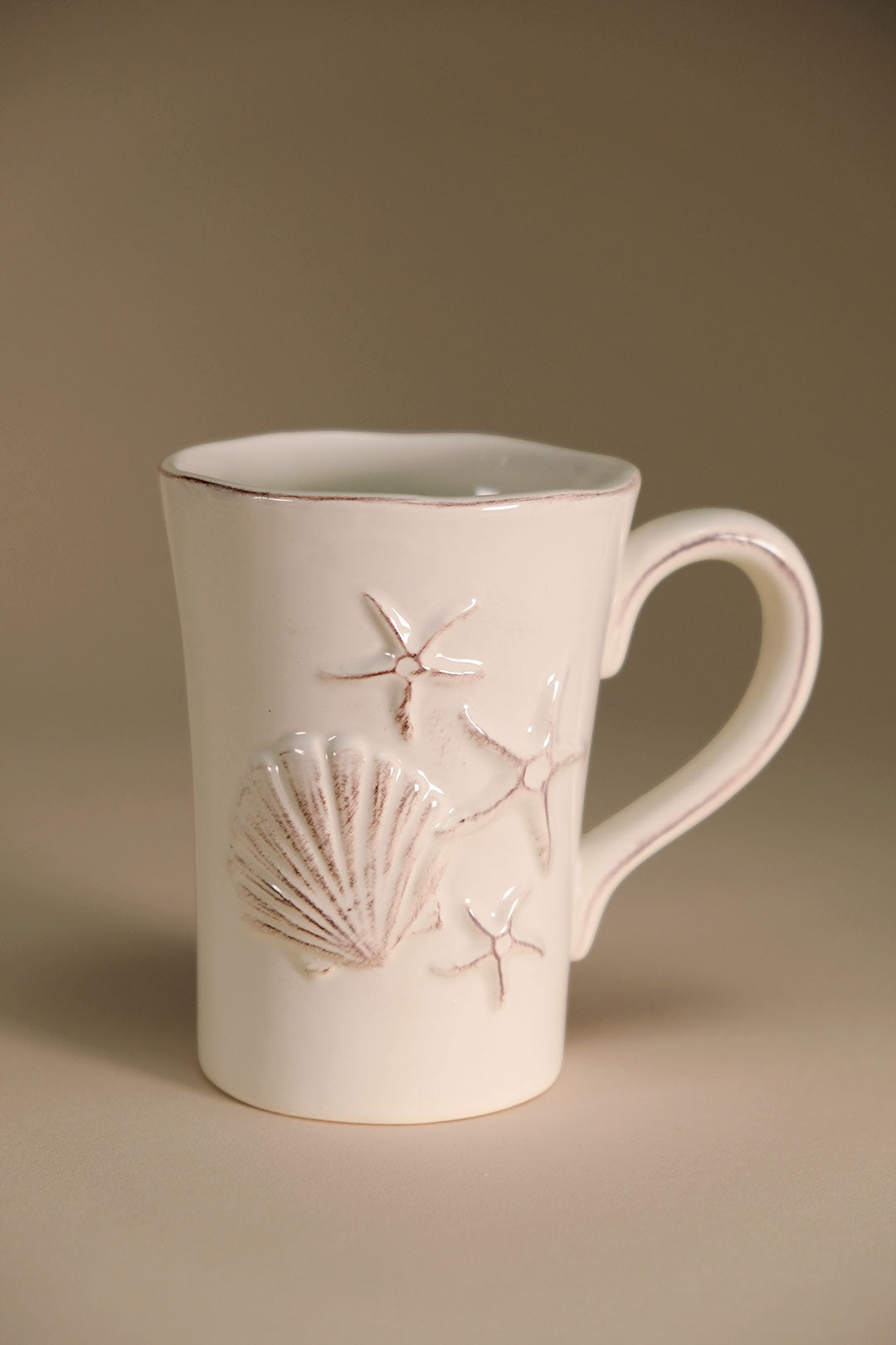 Laguna Coastal Mug in White Set of 4