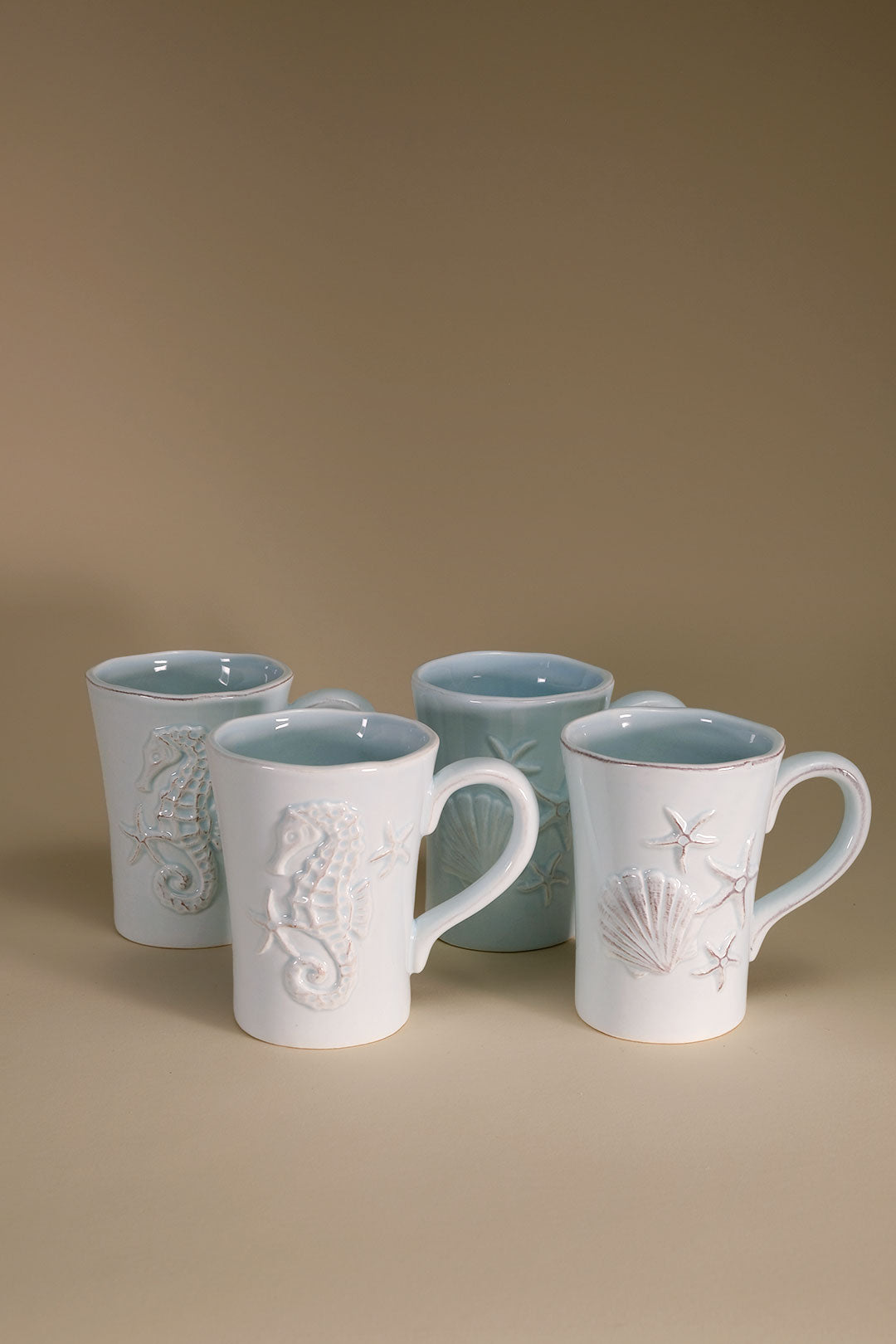 Laguna Coastal Mug in Blue Set of 4