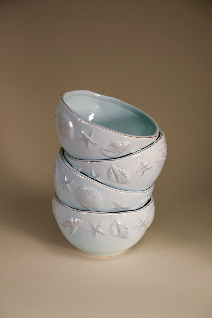 Laguna Coastal Bowl in Blue Set of 4