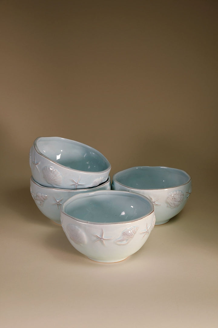 Laguna Coastal Bowl in Blue Set of 4