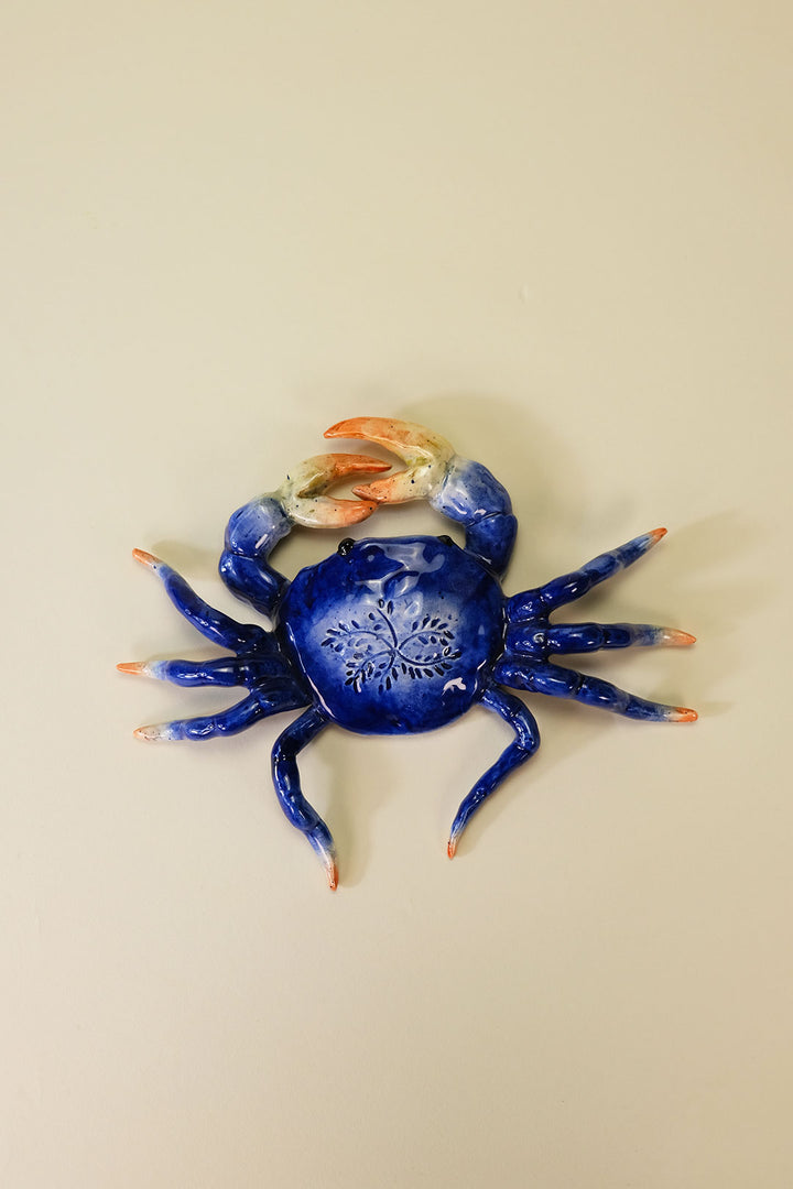 Blue Crab Wall Plaque
