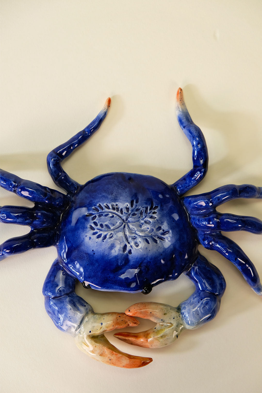 Blue Crab Wall Plaque