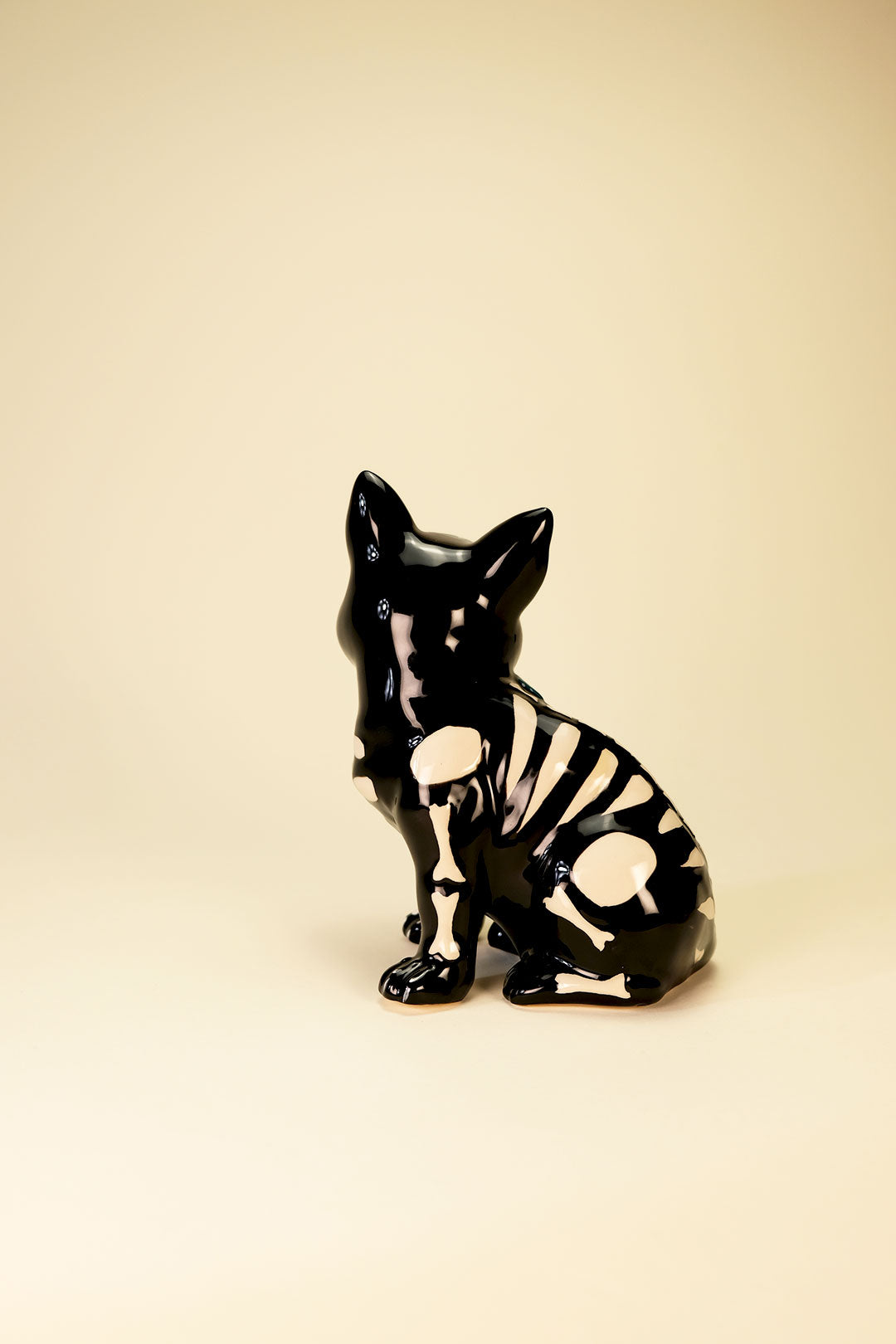Clayworks Roxy Day of the Dead Cat Figurine
