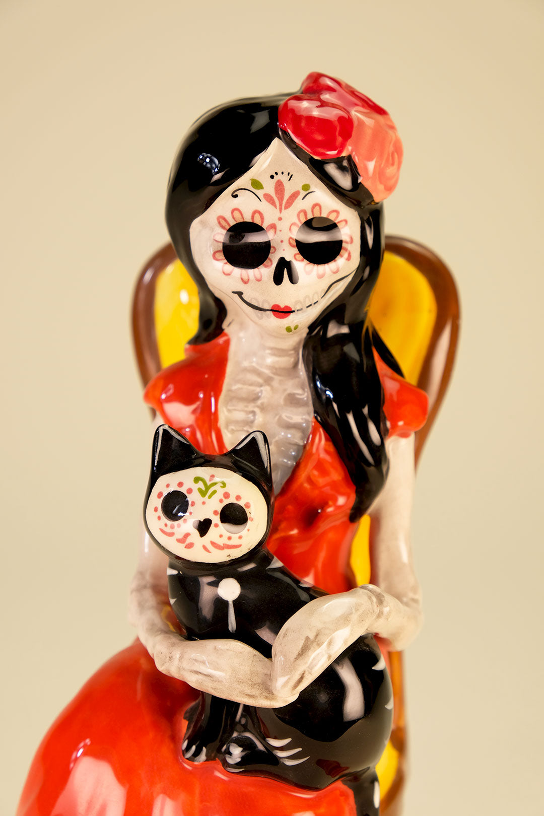 Clayworks Princess Day of the Dead Figurine