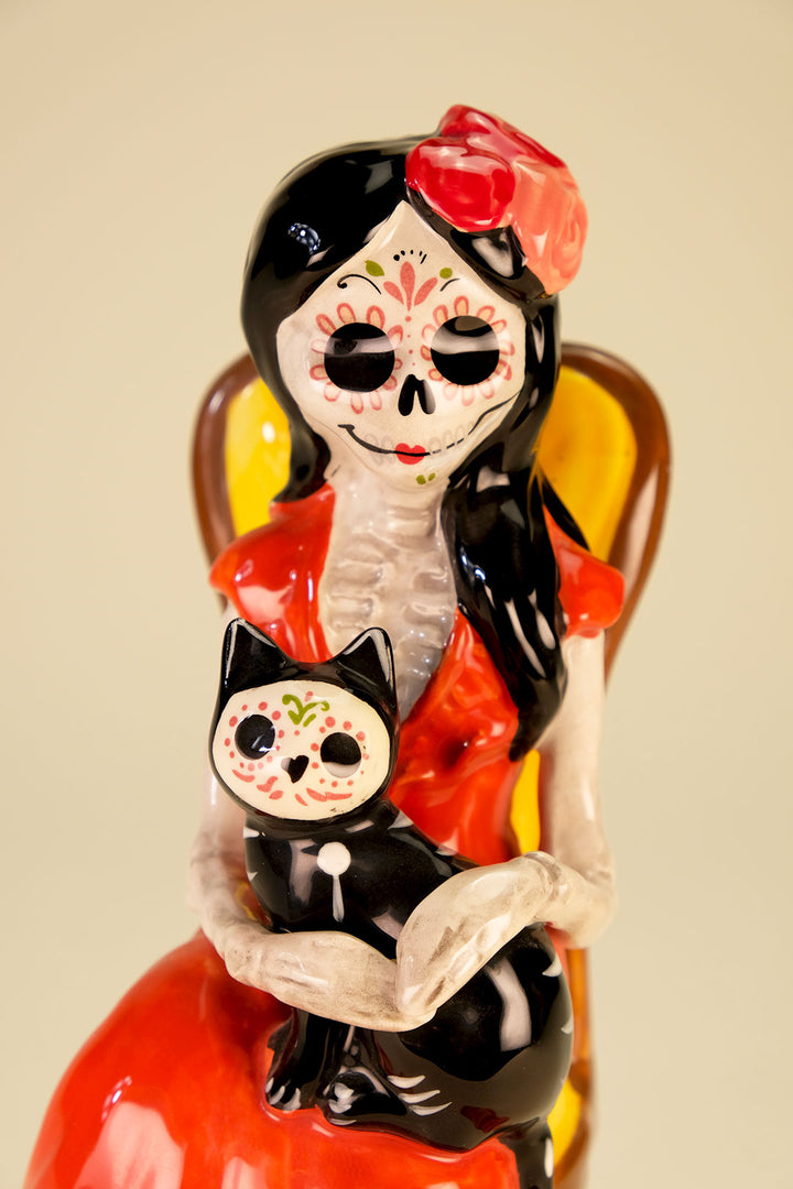Clayworks Princess Day of the Dead Figurine
