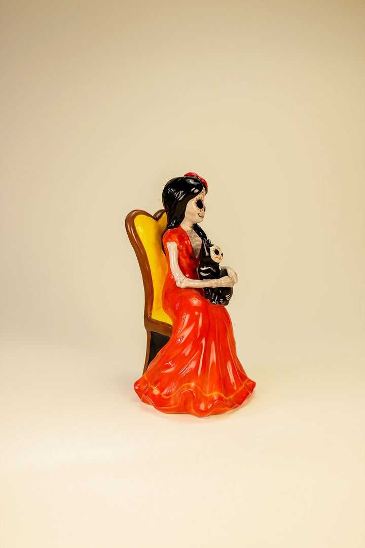 Clayworks Princess Day of the Dead Figurine