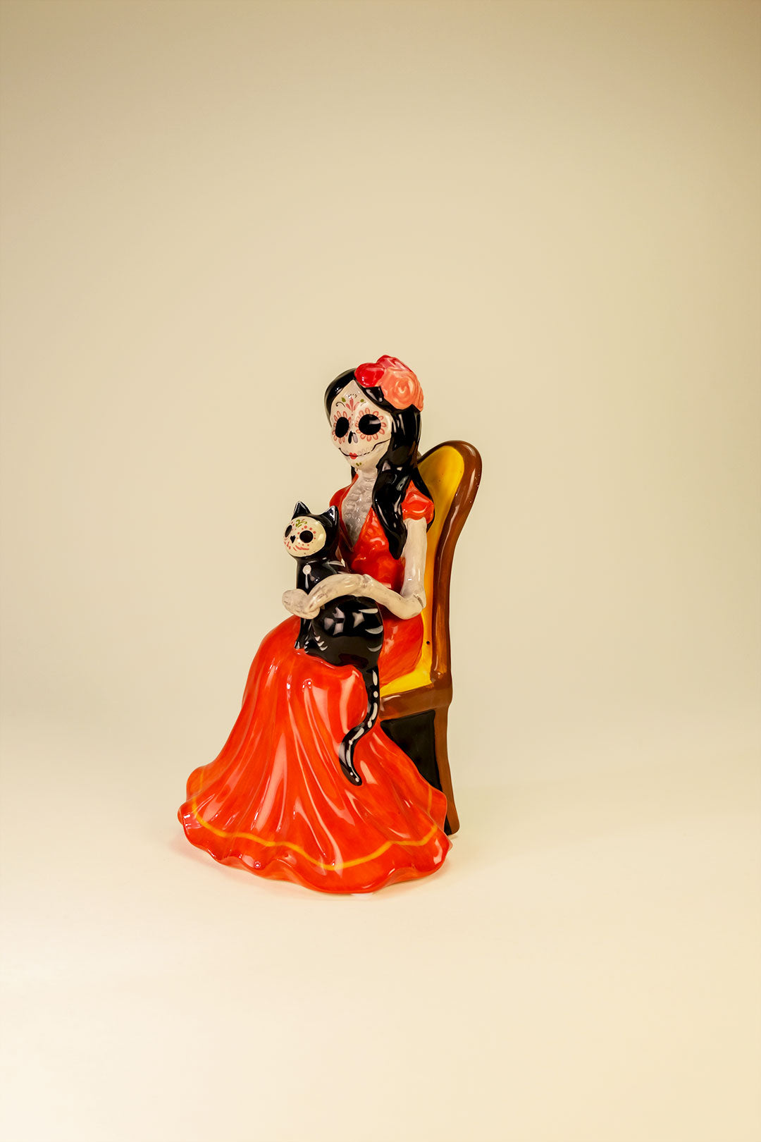Clayworks Princess Day of the Dead Figurine