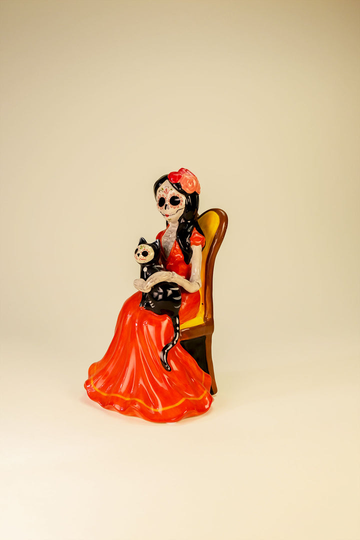 Clayworks Princess Day of the Dead Figurine