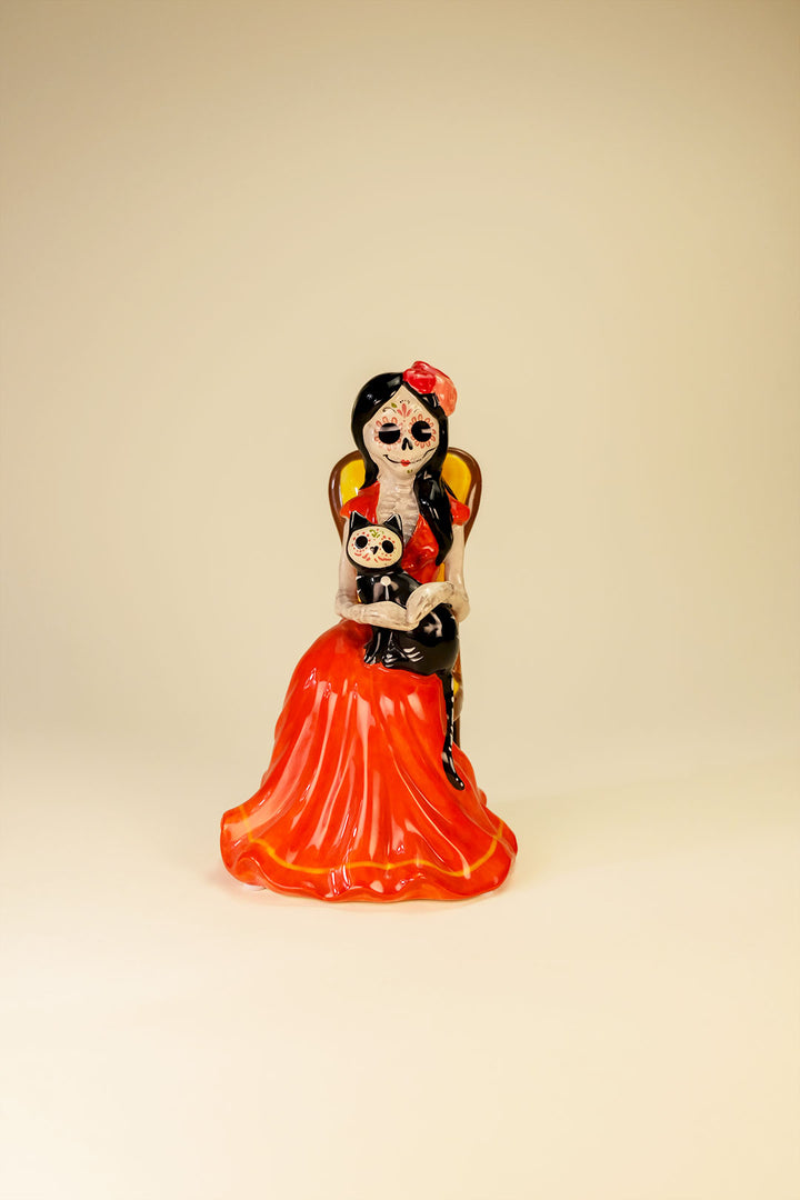 Clayworks Princess Day of the Dead Figurine