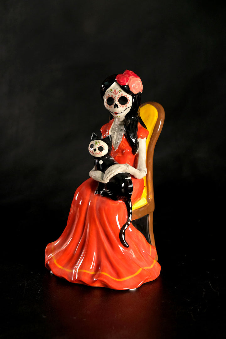 Clayworks Princess Day of the Dead Figurine