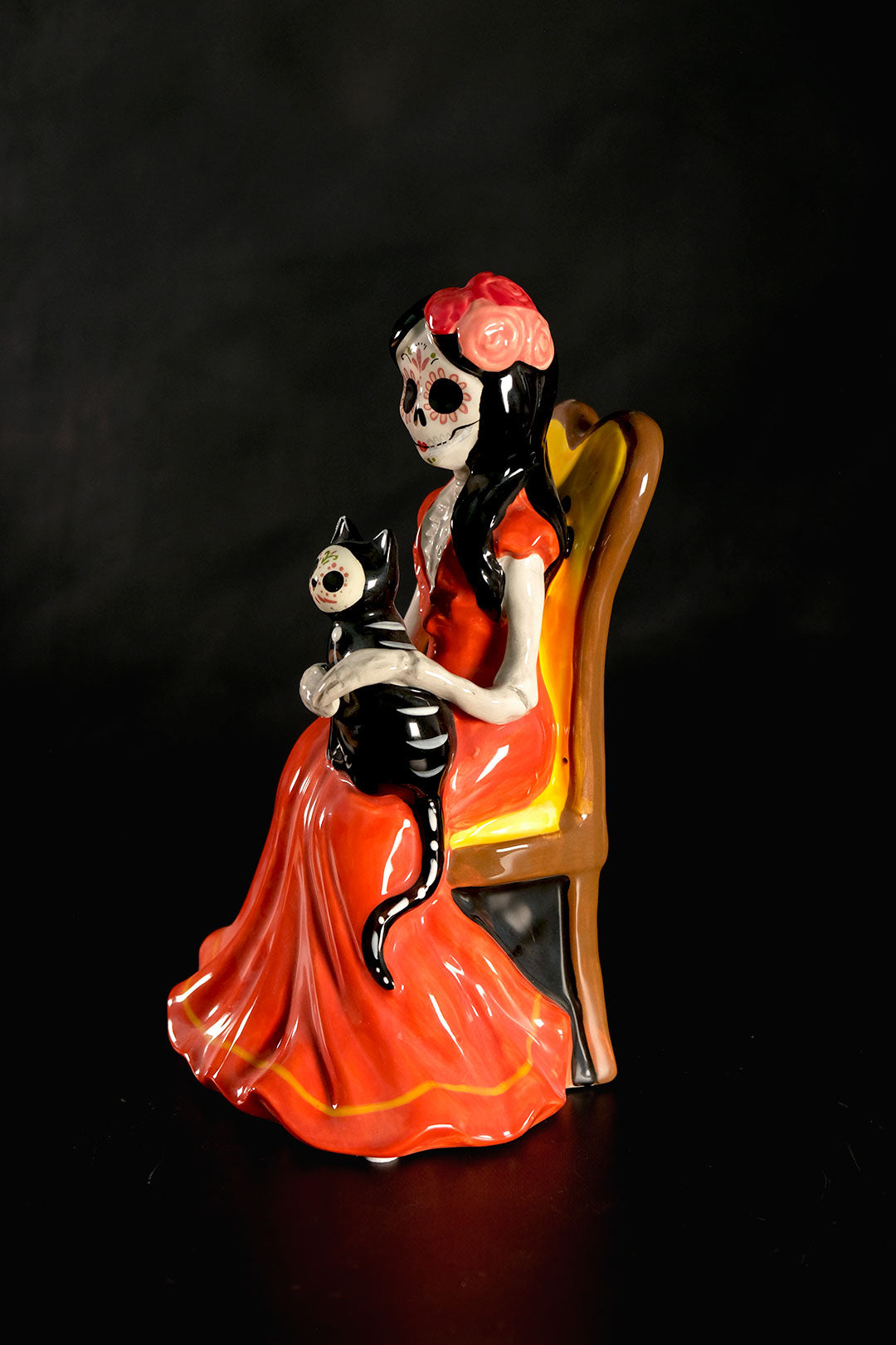 Clayworks Princess Day of the Dead Figurine