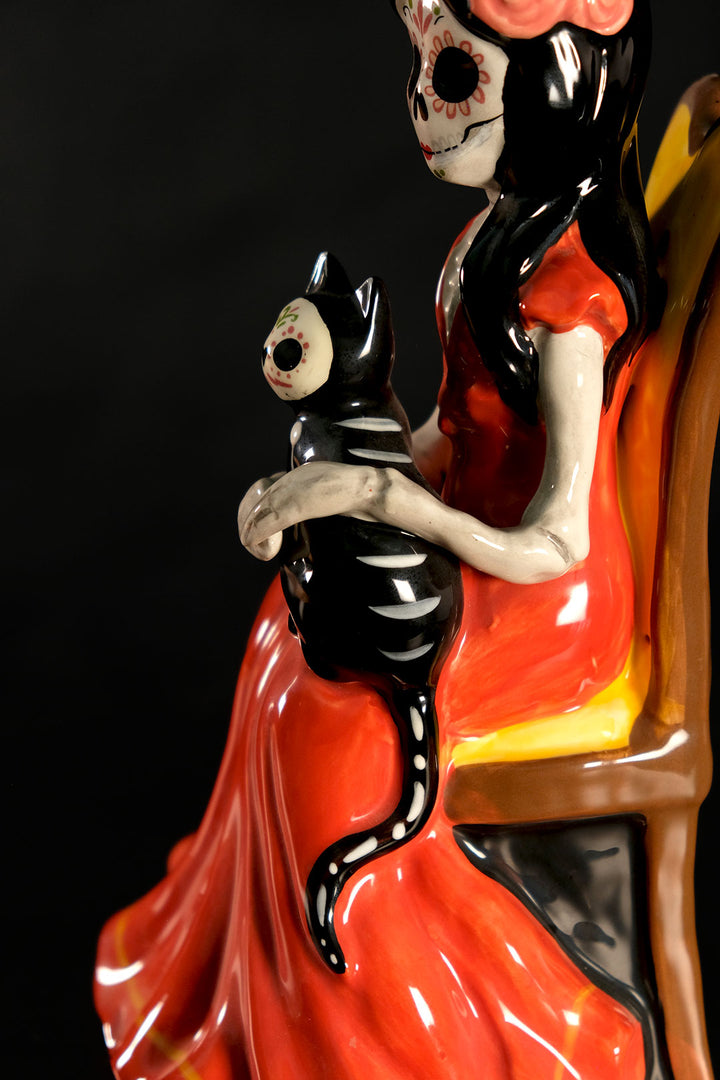 Clayworks Princess Day of the Dead Figurine
