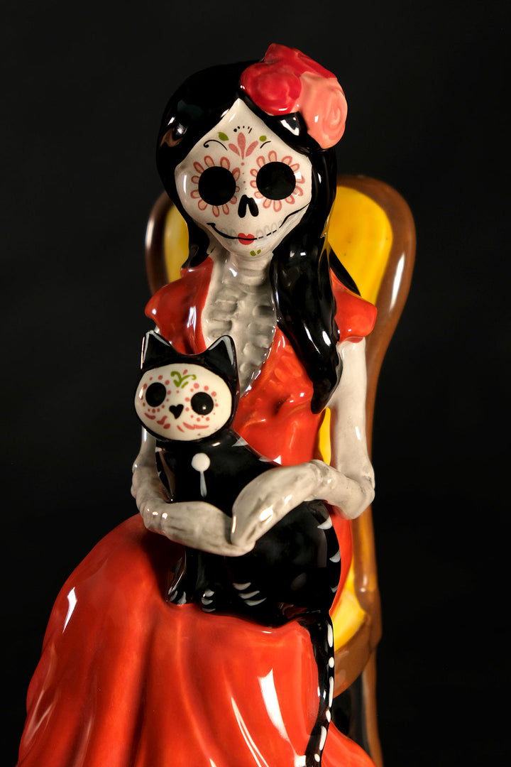 Clayworks Princess Day of the Dead Figurine