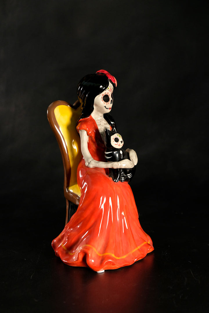 Clayworks Princess Day of the Dead Figurine