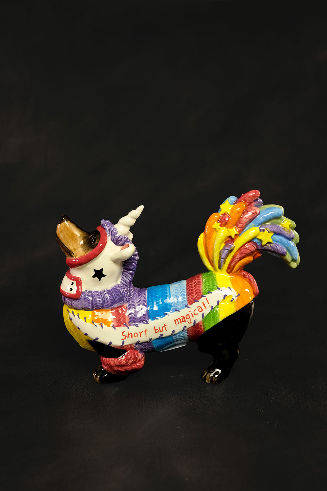 Dachshund As Unicorn Figurine