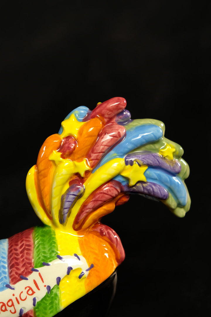 Dachshund As Unicorn Figurine