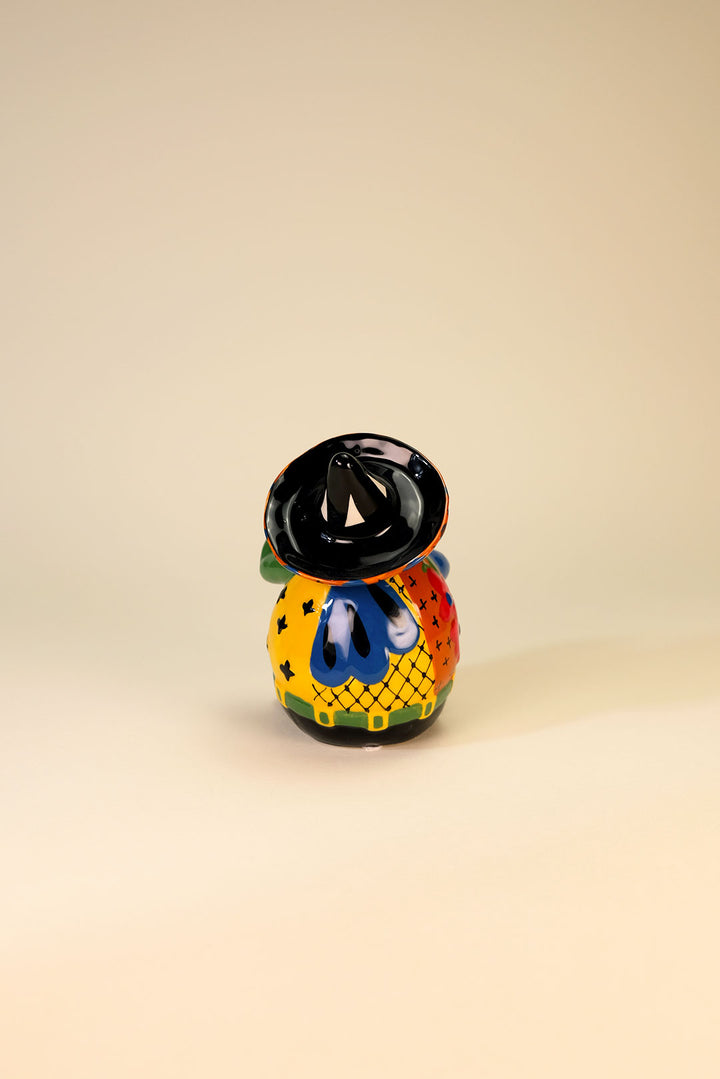 Day of the Dead Mariachi Guitar Figurine