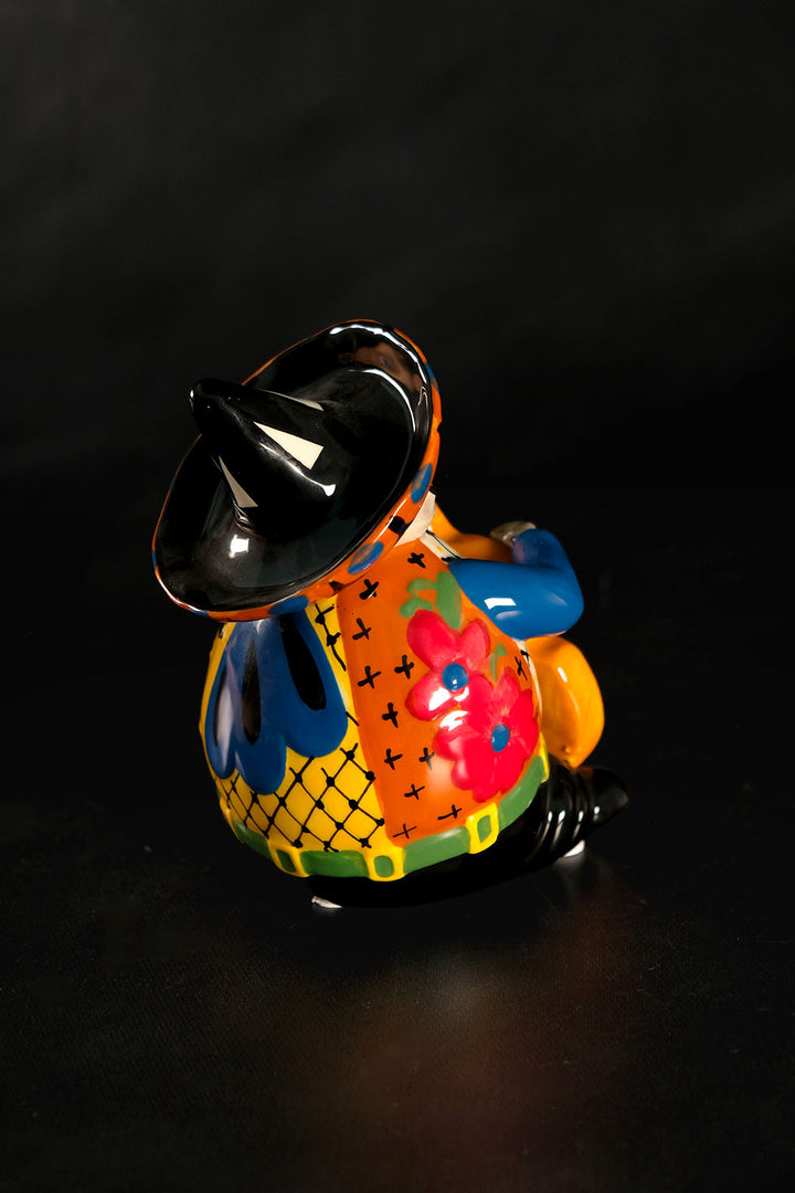 Day of the Dead Mariachi Guitar Figurine