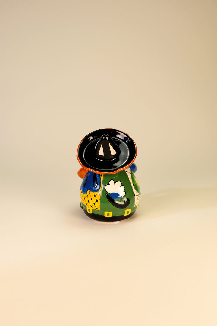 Day of the Dead Mariachi Maracas Figurine