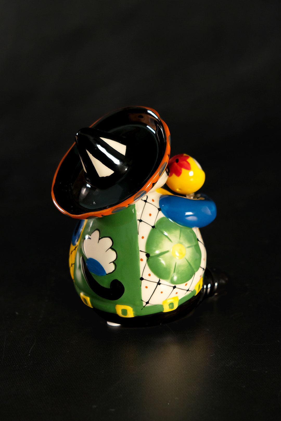 Day of the Dead Mariachi Maracas Figurine