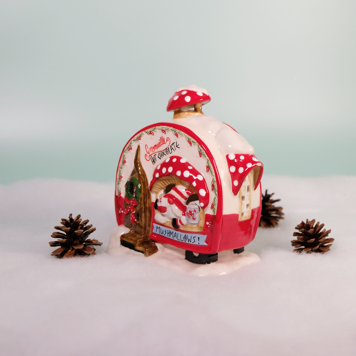 Gnomeville Hot Chocolate Tealight Holder