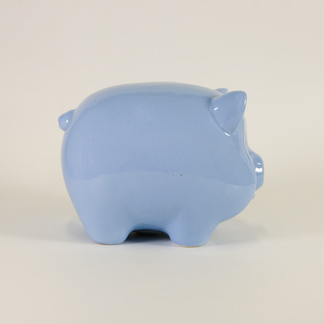 Baby's First Piggy Bank - Blue