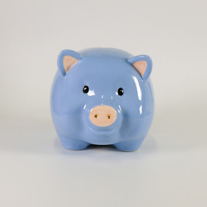 Baby's First Piggy Bank - Blue