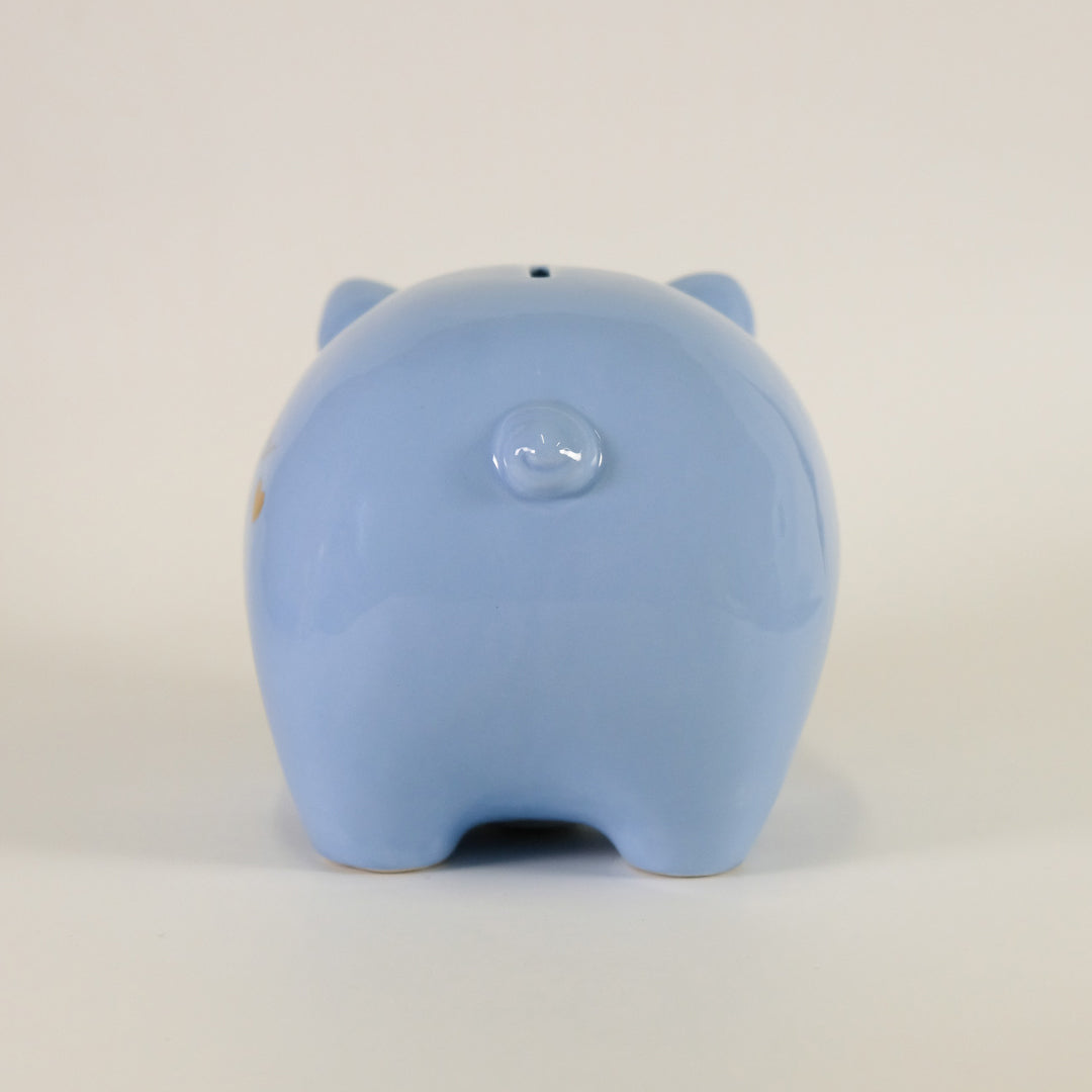 Baby's First Piggy Bank - Blue