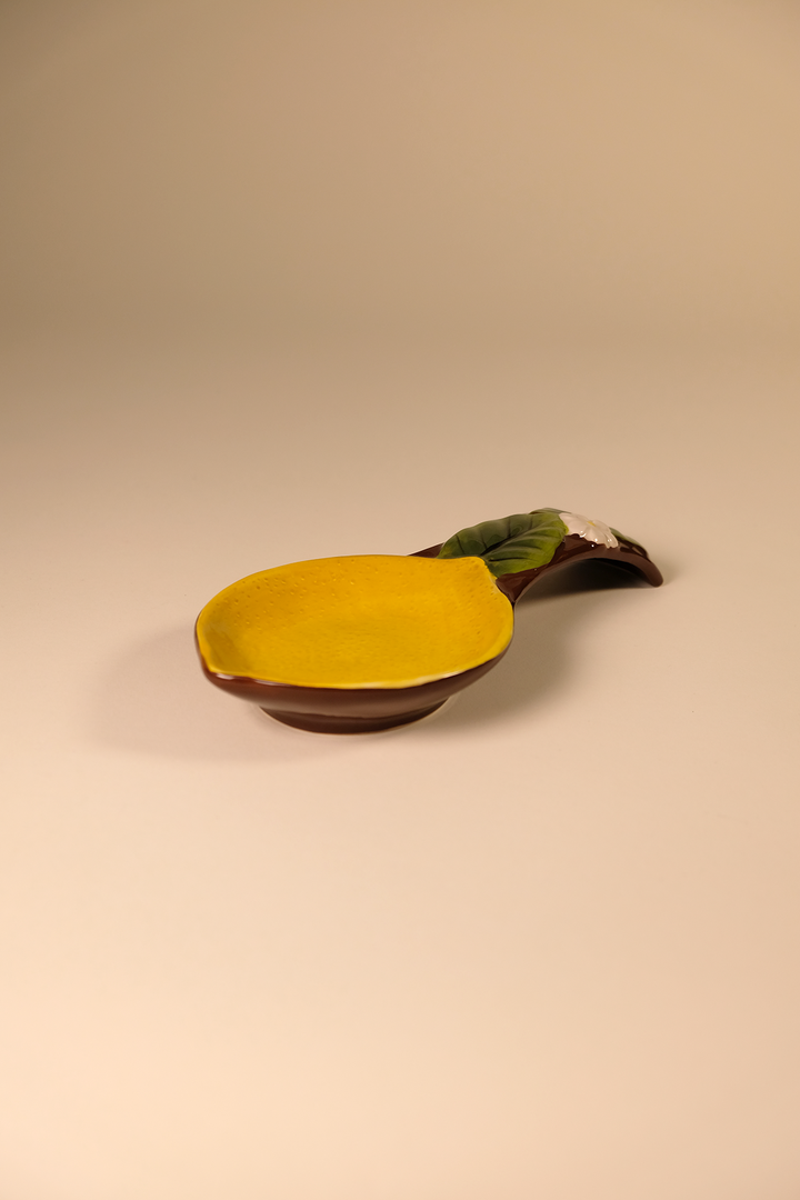 Summer Cottage Lemon Spoon Rest