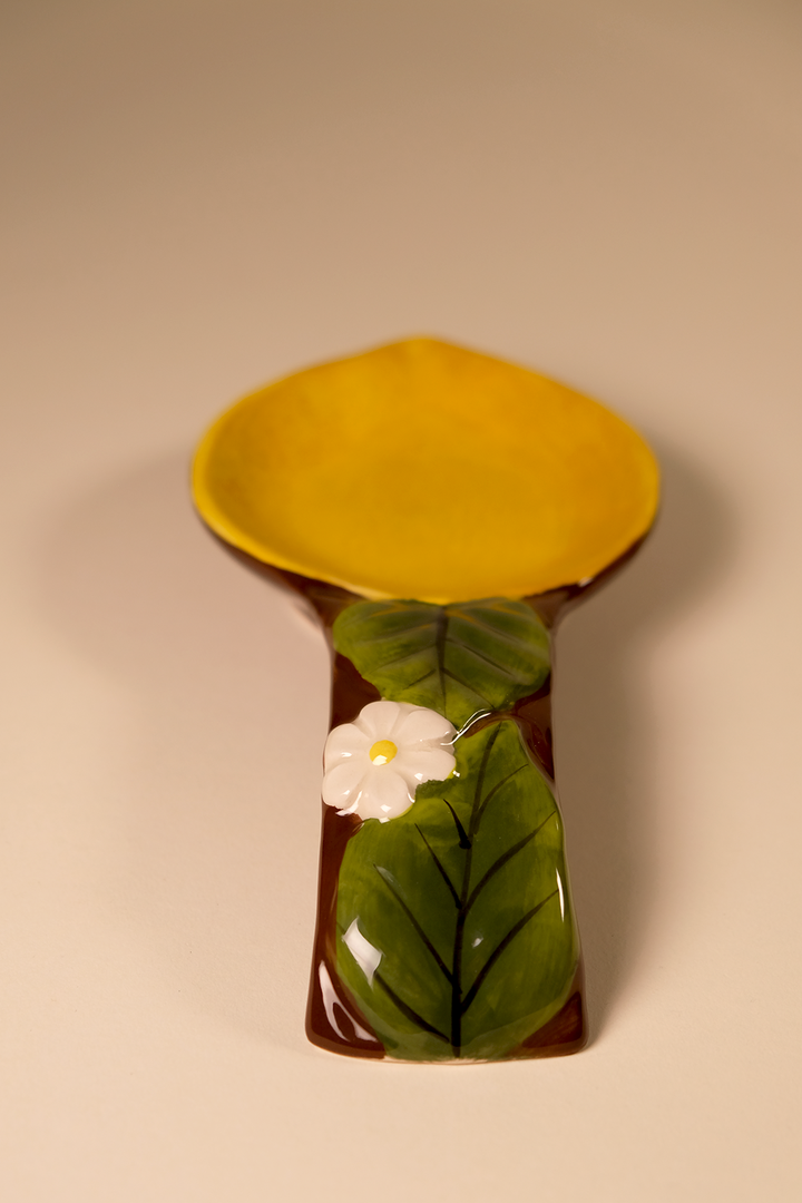 Summer Cottage Lemon Spoon Rest