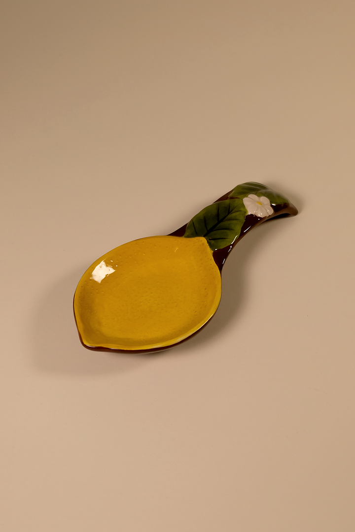 Summer Cottage Lemon Spoon Rest