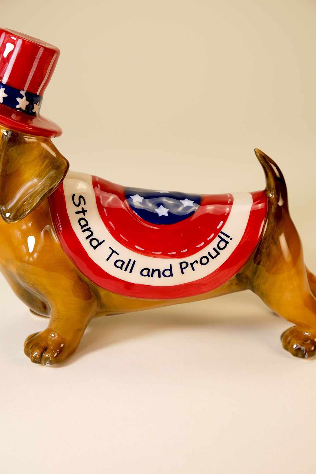 Stand Tall Dachshund Figurine