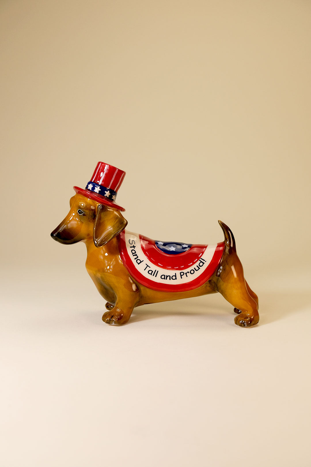 Stand Tall Dachshund Figurine