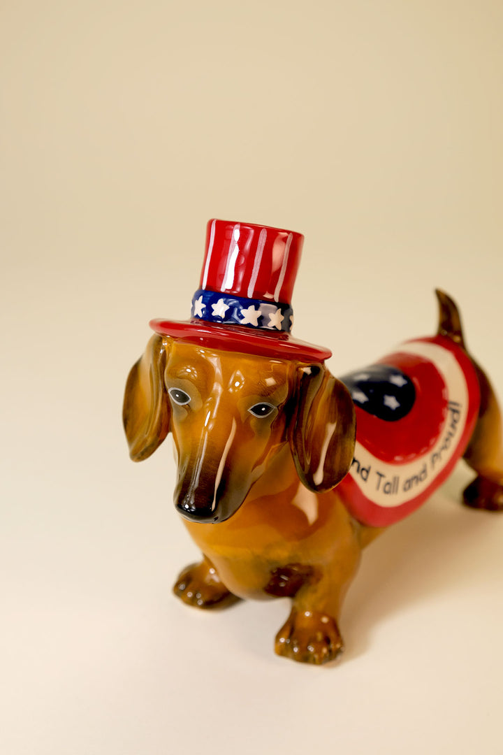 Stand Tall Dachshund Figurine