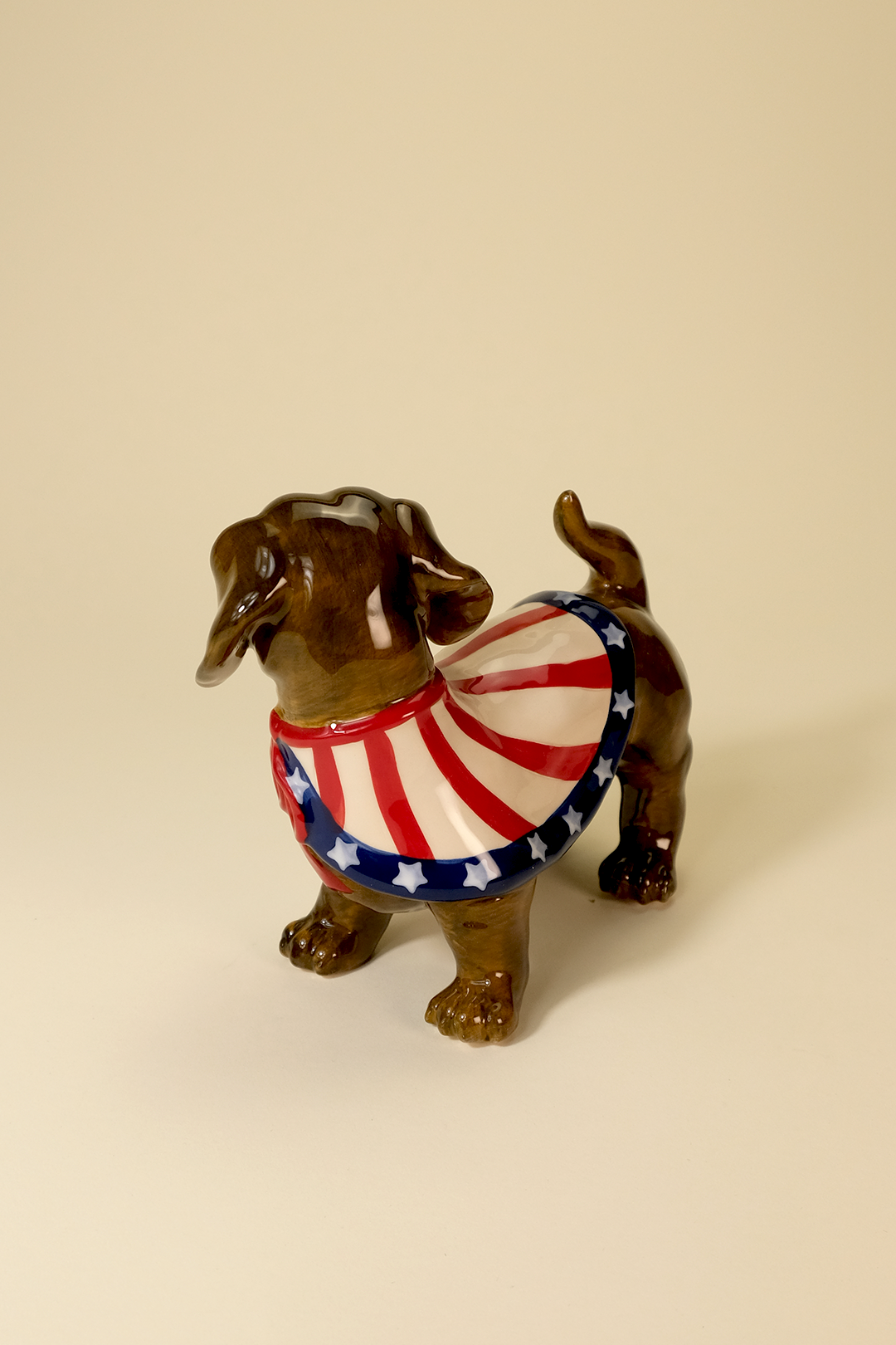 Captain Dachshund Figurine