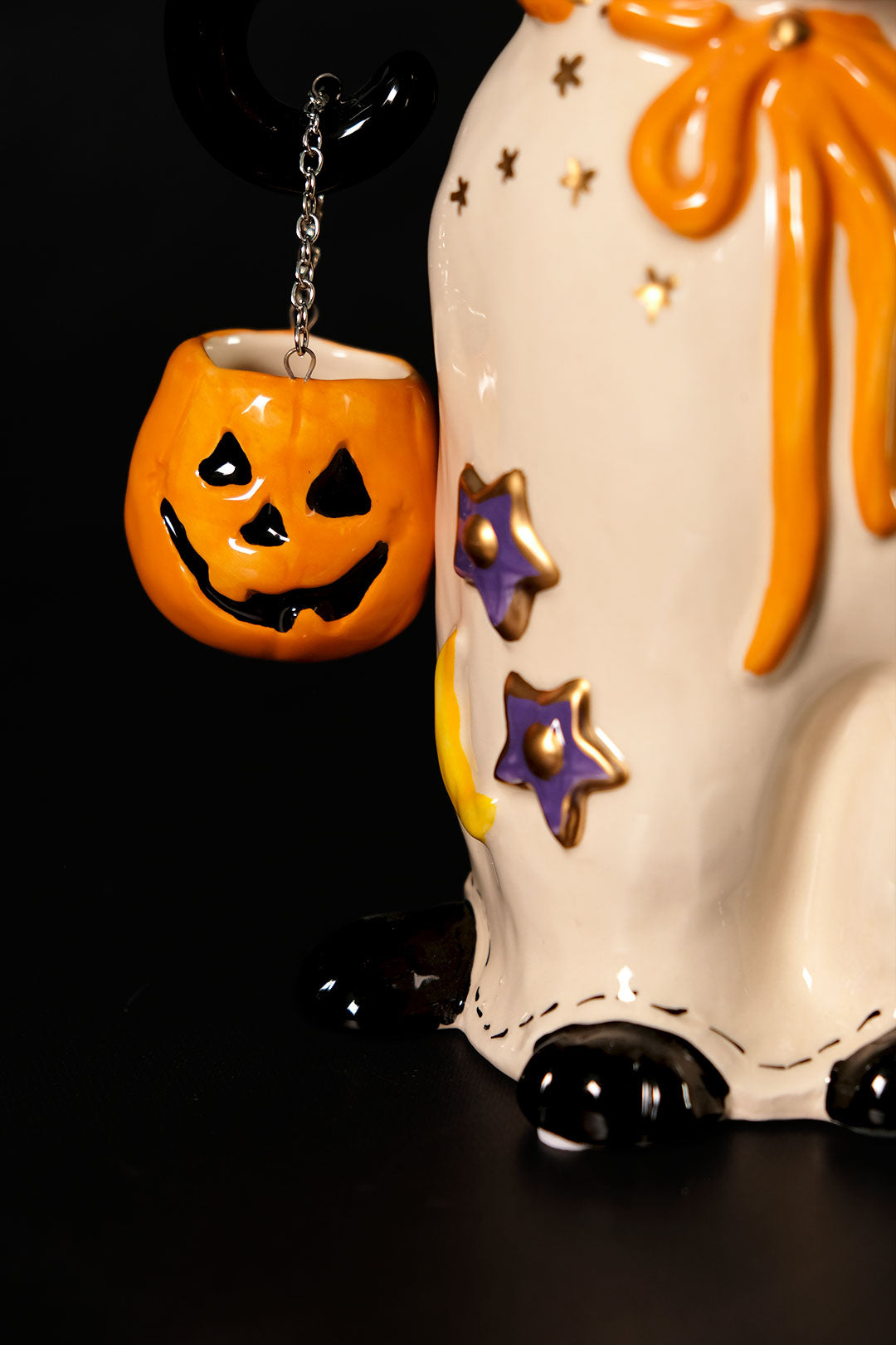 Ghost Cat Tealight Holder