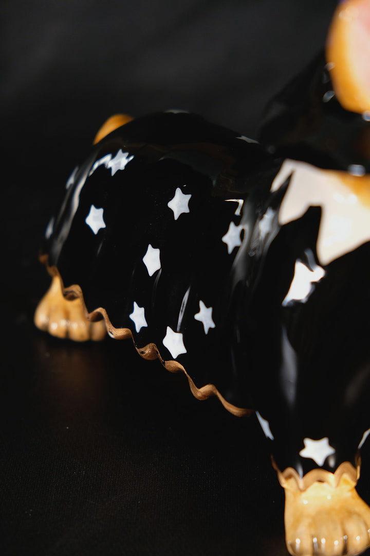 Corgi Witch Dog Figurine