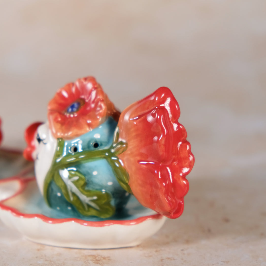 Kissy Fish S&P Set with Tray